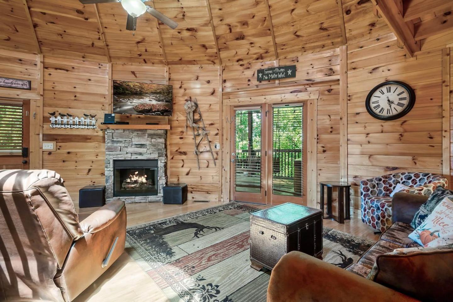 Mountain View Family Cabin W Game Room & Pool سيفيرفيل المظهر الخارجي الصورة