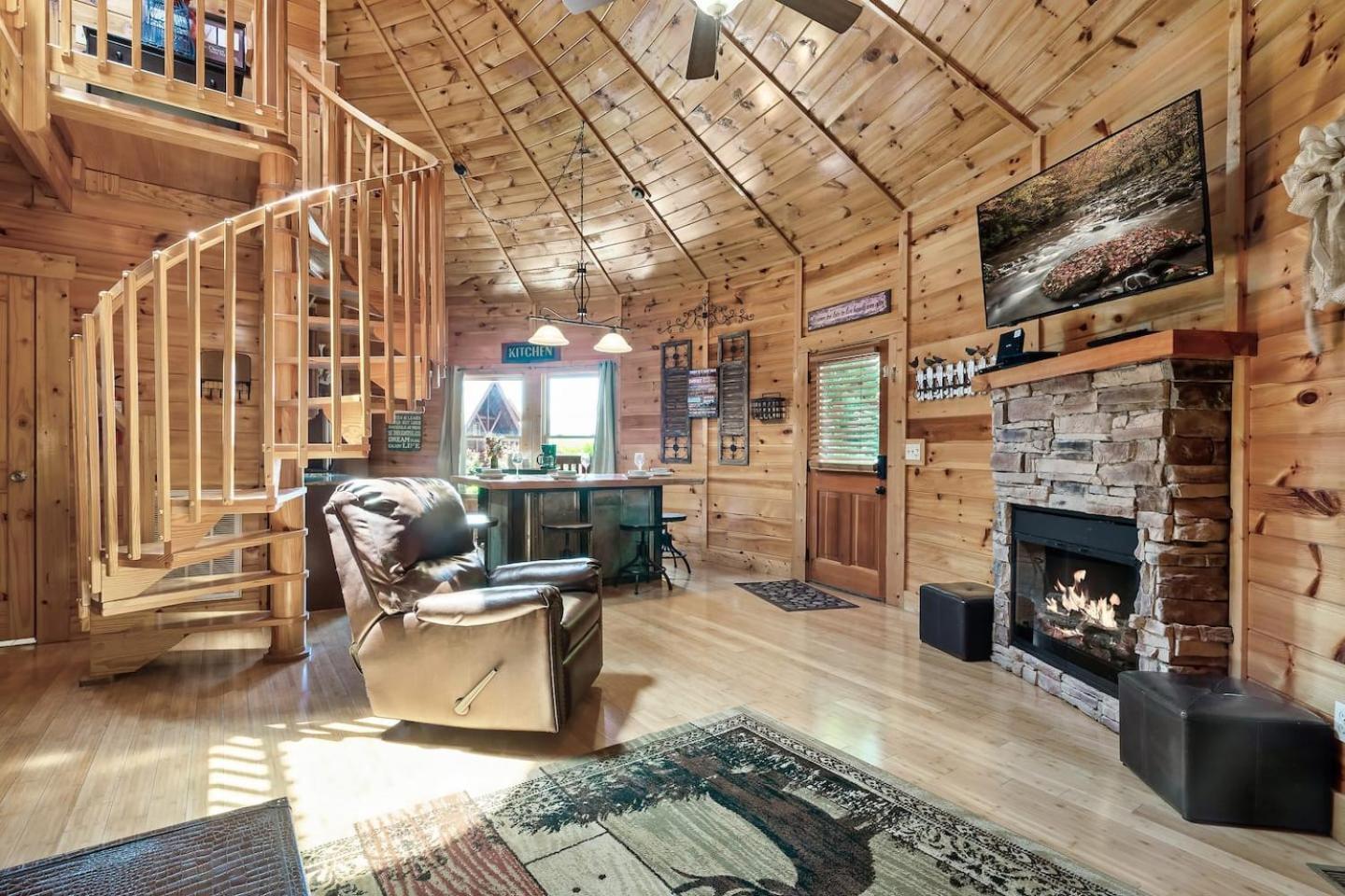 Mountain View Family Cabin W Game Room & Pool سيفيرفيل المظهر الخارجي الصورة