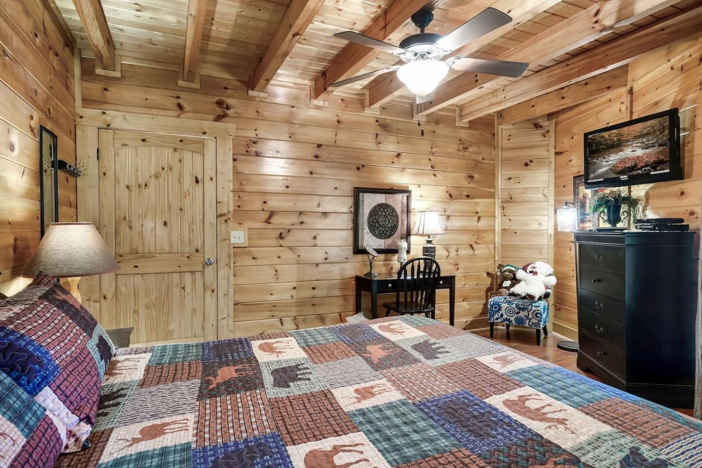 Mountain View Family Cabin W Game Room & Pool سيفيرفيل المظهر الخارجي الصورة